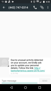 Missig Text Anatomy of a SMiShing Text Message. – Building Confident Learners